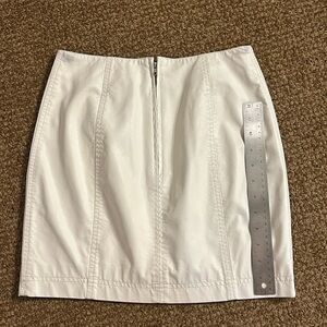 Free People Leather Skirt!